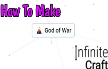 Infinite Craft Recipes - How To Make God Of War?