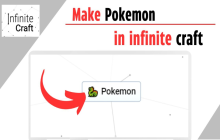 Infinite Craft Recipes - How To Make Pokemon?